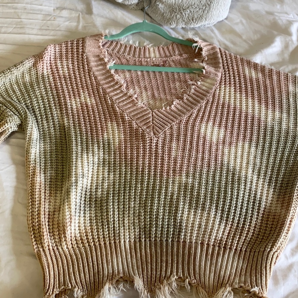 Main Strip Sweater Size L